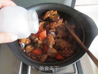 香菇炖鸡的做法步骤:8