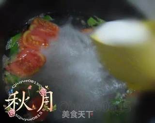 西红柿鸡蛋汤的做法步骤:6