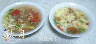 西红柿鸡蛋汤的做法步骤:12