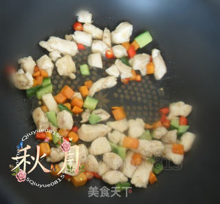 宫保鸡丁的做法步骤:12
