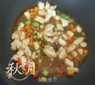 宫保鸡丁的做法步骤:13