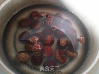 话梅板栗的做法步骤:4