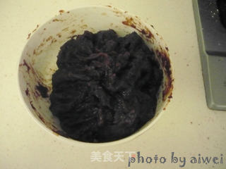 四色枣泥冰皮月饼的做法步骤:6
