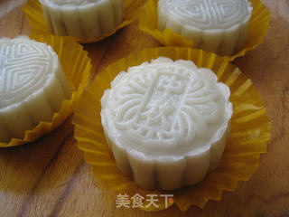 奶香紫薯冰皮月饼的做法步骤:19