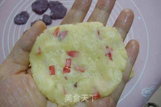 花色玫瑰月饼的做法步骤:9