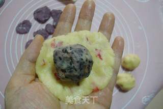 花色玫瑰月饼的做法步骤:10