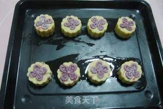花色玫瑰月饼的做法步骤:14
