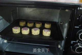 花色玫瑰月饼的做法步骤:15