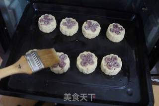 花色玫瑰月饼的做法步骤:16
