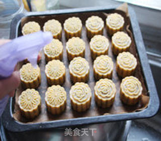广式五仁月饼的做法步骤:14