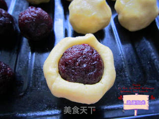 法式蔓越莓月饼的做法步骤:9
