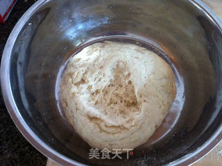 紫豆角鸡蛋素蒸包的做法步骤:6