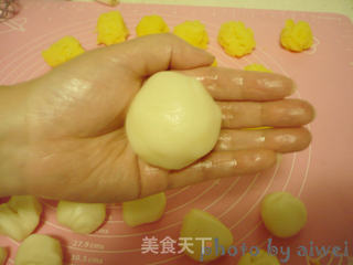 奶黄馅冰皮月饼的做法步骤:10