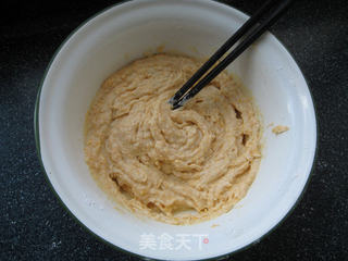 南瓜黑芝麻豆沙冰皮月饼的做法步骤:5