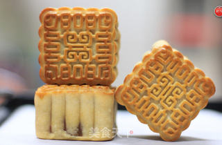 中秋情怀—给自己和家人的月饼的做法步骤:13