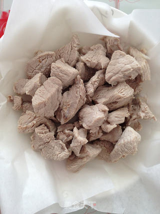 【肉松】----面包机版肉松的做法步骤:5