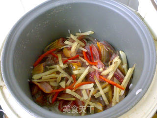 黄鳝姜葱焗饭的做法步骤:4