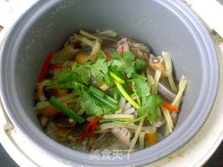 黄鳝姜葱焗饭的做法步骤:5