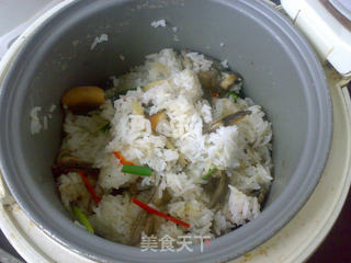 黄鳝姜葱焗饭的做法步骤:6