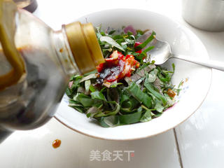 凉拌鱼腥草叶的做法步骤:5
