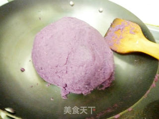 紫薯冰皮月饼的做法步骤:4