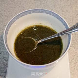 晚夏的清凉月饼-----薄荷豆沙月饼的做法步骤:3