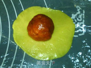 冰皮南瓜月饼的做法步骤：10
