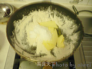 黑芝麻馅的做法步骤:6