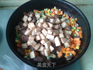 香芋腊肠饭的做法步骤：6