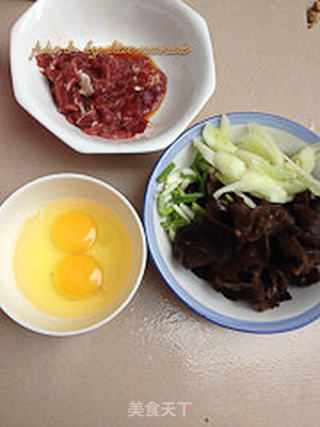 木须肉的做法步骤:2