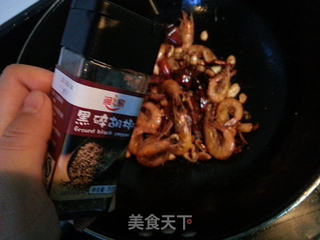 黑胡椒香辣虾的做法步骤:9