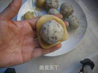 桂花山药月饼的做法步骤:11
