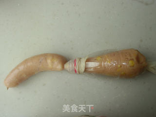 自制健康的玉米鸡肉肠的做法步骤:10