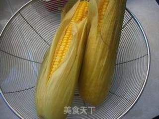 鲜玉米月饼的做法步骤:4
