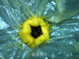 豆沙枣泥红薯月饼的做法步骤:10