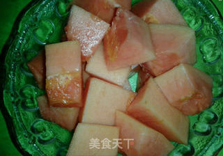 木瓜银耳羹的做法步骤:2