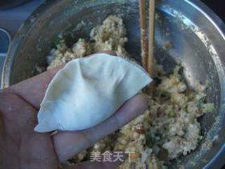 松仁咸蛋黄饺子的做法步骤:13