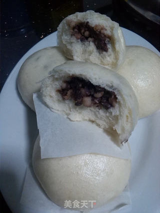 红豆薏米包的做法步骤:13