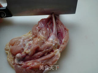 香菇炖鸡腿的做法步骤:2