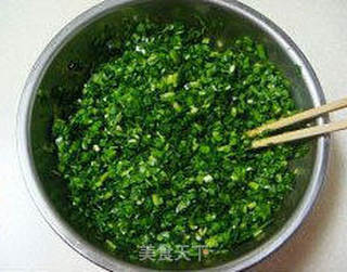 韭菜虾仁水饺的做法步骤:6