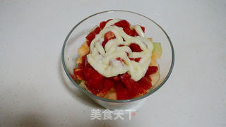 缤纷水果蔬菜沙拉的做法步骤:7