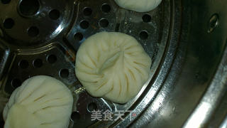 西葫芦素菜包子的做法步骤:7