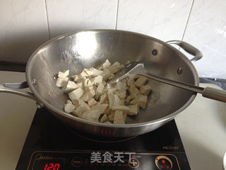 田园虾仁豆腐羹的做法步骤:4