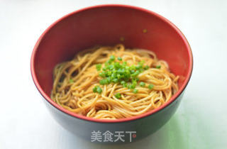 葱油拌面的做法步骤:10