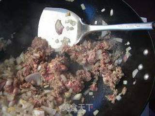 咖喱牛肉酥皮月饼的做法步骤:5
