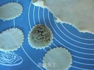 咖喱牛肉酥皮月饼的做法步骤:10