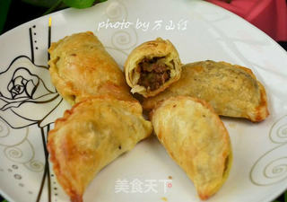 咖喱牛肉酥皮月饼的做法步骤:15