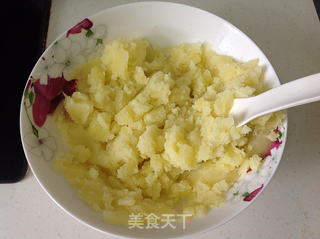 鸡汤土豆泥的做法步骤:7