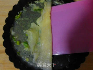 鸡蛋肠粉的做法步骤:8