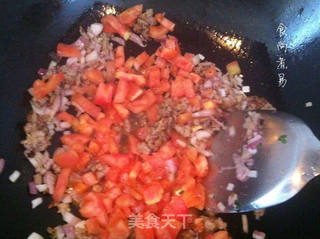 肉酱意大利面的做法步骤:8